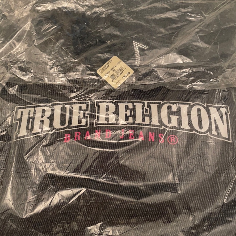 True religion Jean tote